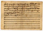 Manuscript of Polonaise in F Minor Op. 71, no. 3