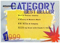 Amazon -- Category Best Seller Award for Donald Jay Grout and Claude V. Palisca A History of Western Music