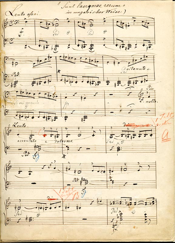 sunt lacrymae rerum copyist manuscript