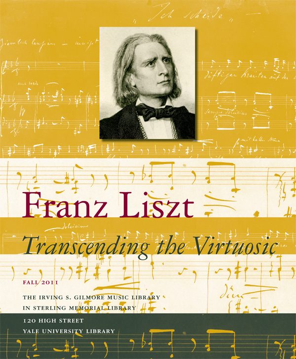 Liszt bicentennial exhibit poster