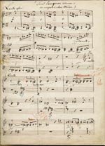 “Sunt lacrymae rerum” from Années de pélerinage, 3e année Copyist’s manuscript with annotations by Liszt, [ca. 1883]